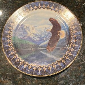 Bradford Exchange Collector’s Plate “On Freedom’s Wing”
